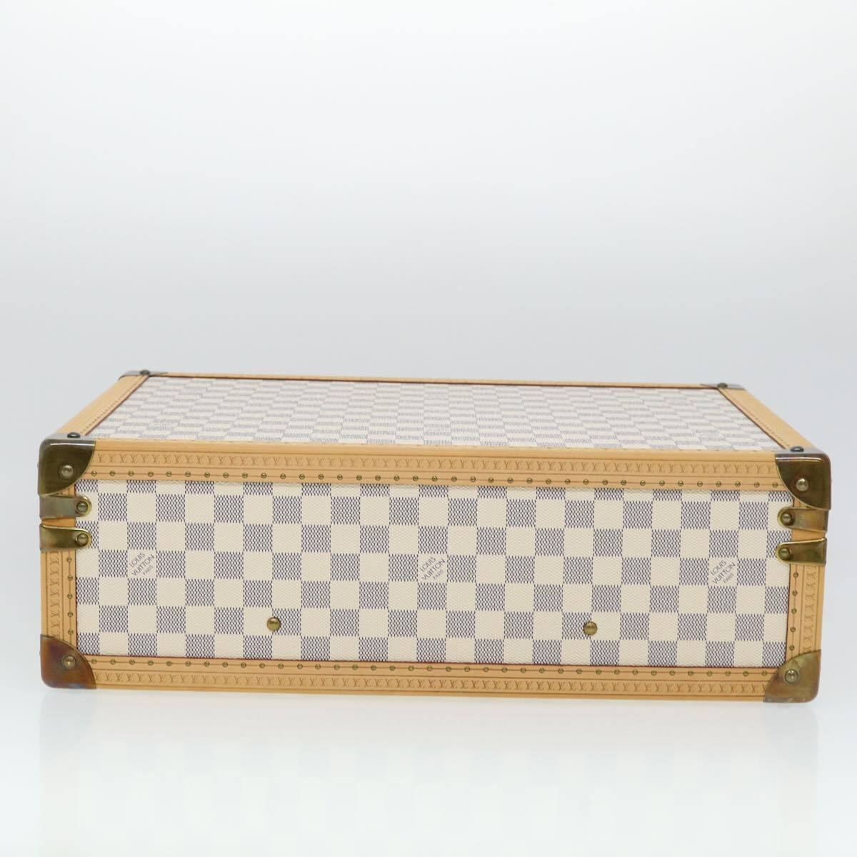 Louis Vuitton LOUIS VUITTON Damier Azur Cotteville 45 Trunk SPO LV Authentic 38808SM Bag