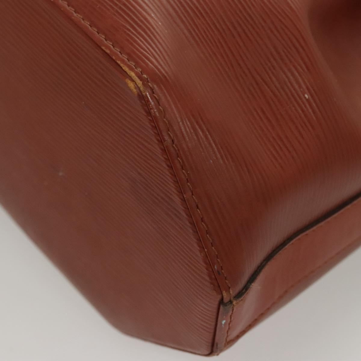 Louis Vuitton LOUIS VUITTON Epi Sac Depaule GM Shoulder Bag Brown M80193 LV Authentic 123400