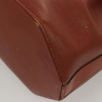 Louis Vuitton LOUIS VUITTON Epi Sac Depaule GM Shoulder Bag Brown M80193 LV Authentic 123400