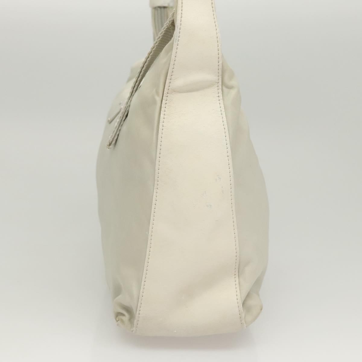 Prada PRADA Shoulder Bag Nylon Silver Gray Authentic 123869