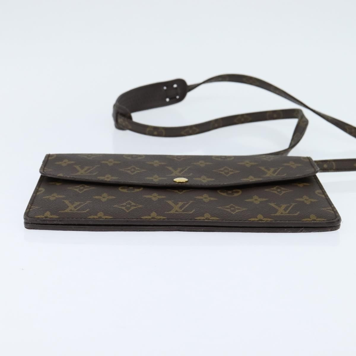 Louis Vuitton LOUIS VUITTON Monogram Double Rabat Shoulder Bag M51815 LV Authentic 147932