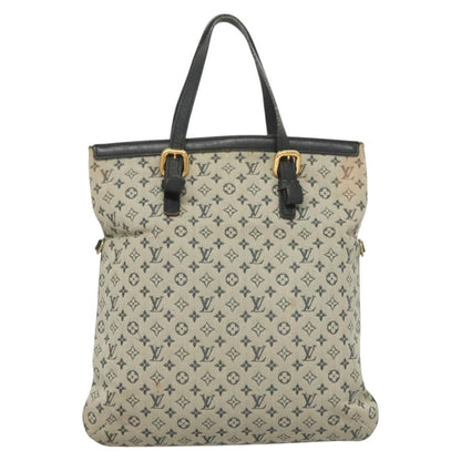 Louis Vuitton LOUIS VUITTON Monogram Mini Fran?oise Tote Bag 2way Blue M92208 LV Authentic 129802