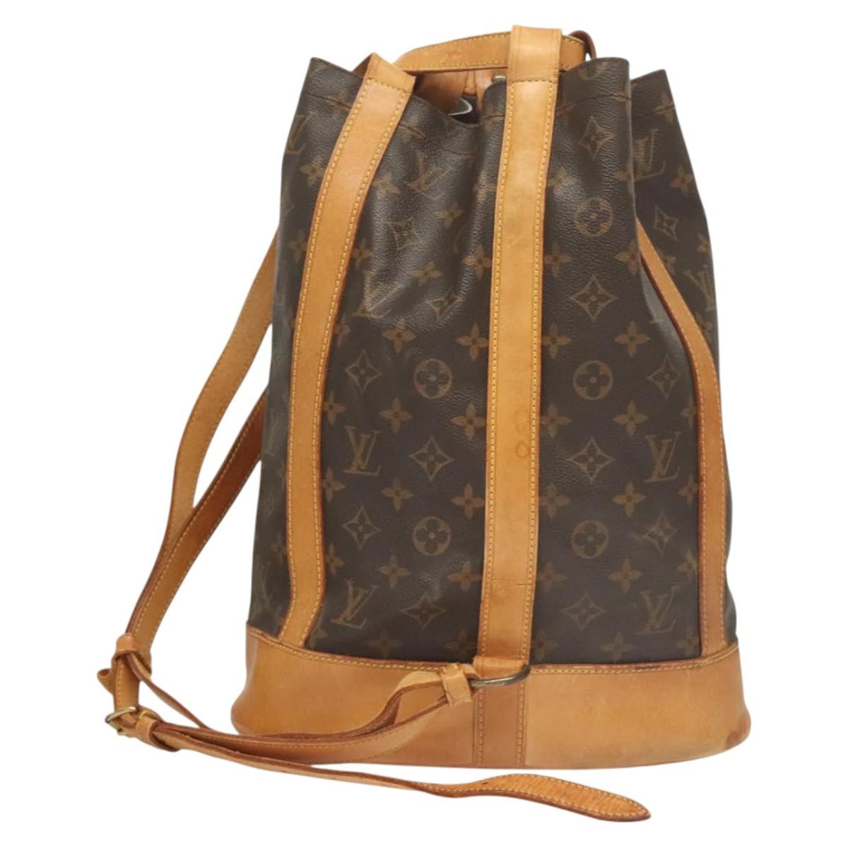 Louis Vuitton LOUIS VUITTON Monogram Randonnee PM Shoulder Bag M42243 LV Authentic bs27321