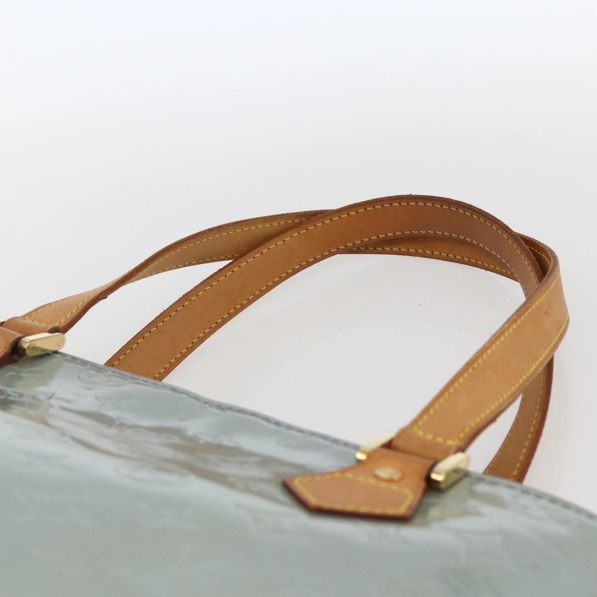 Louis Vuitton LOUIS VUITTON Monogram Vernis Houston Hand Bag Lavande M91218 LV Authentic gh1820