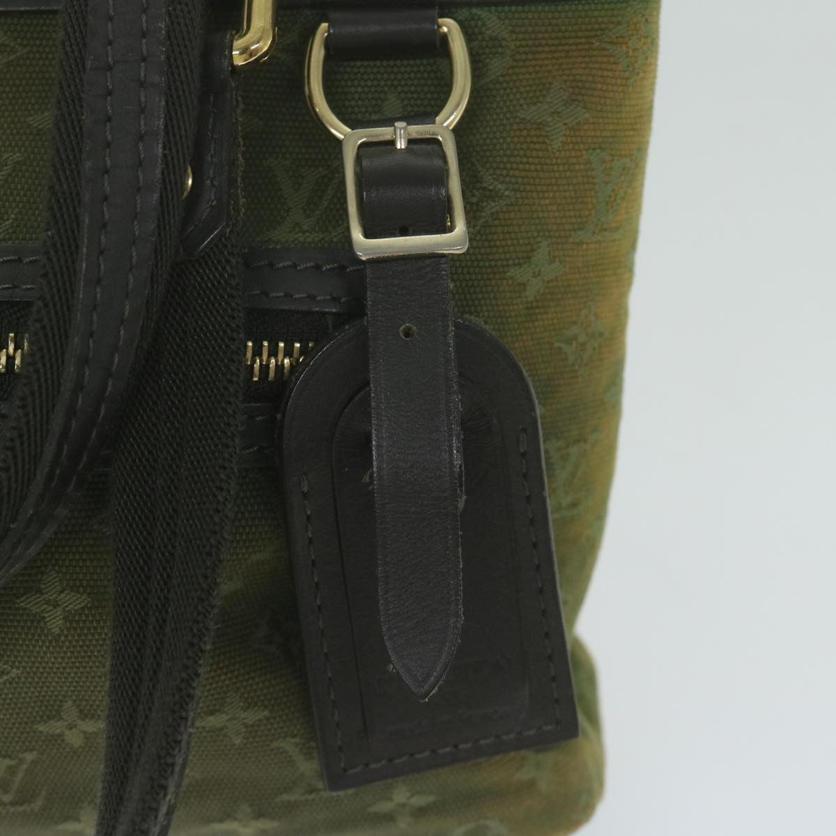Louis Vuitton LOUIS VUITTON Monogram Mini Lucille PM Hand Bag TST Khaki M92682 LV Authentic ep3029