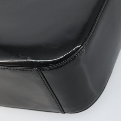 Gucci GUCCI Shoulder Bag Enamel Black 000 0506 Authentic ep12258
