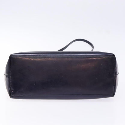 Gucci GUCCI Shoulder Bag Enamel Navy Silver Authentic bs28873