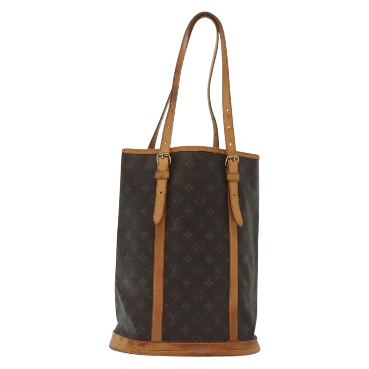 Louis Vuitton LOUIS VUITTON Monogram Bucket GM Shoulder Bag M42236 LV Authentic 138021