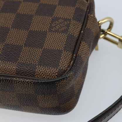 Louis Vuitton LOUIS VUITTON Damier Ebene Pochette Billets Macau Clutch Bag N61739 Authentic BA11690