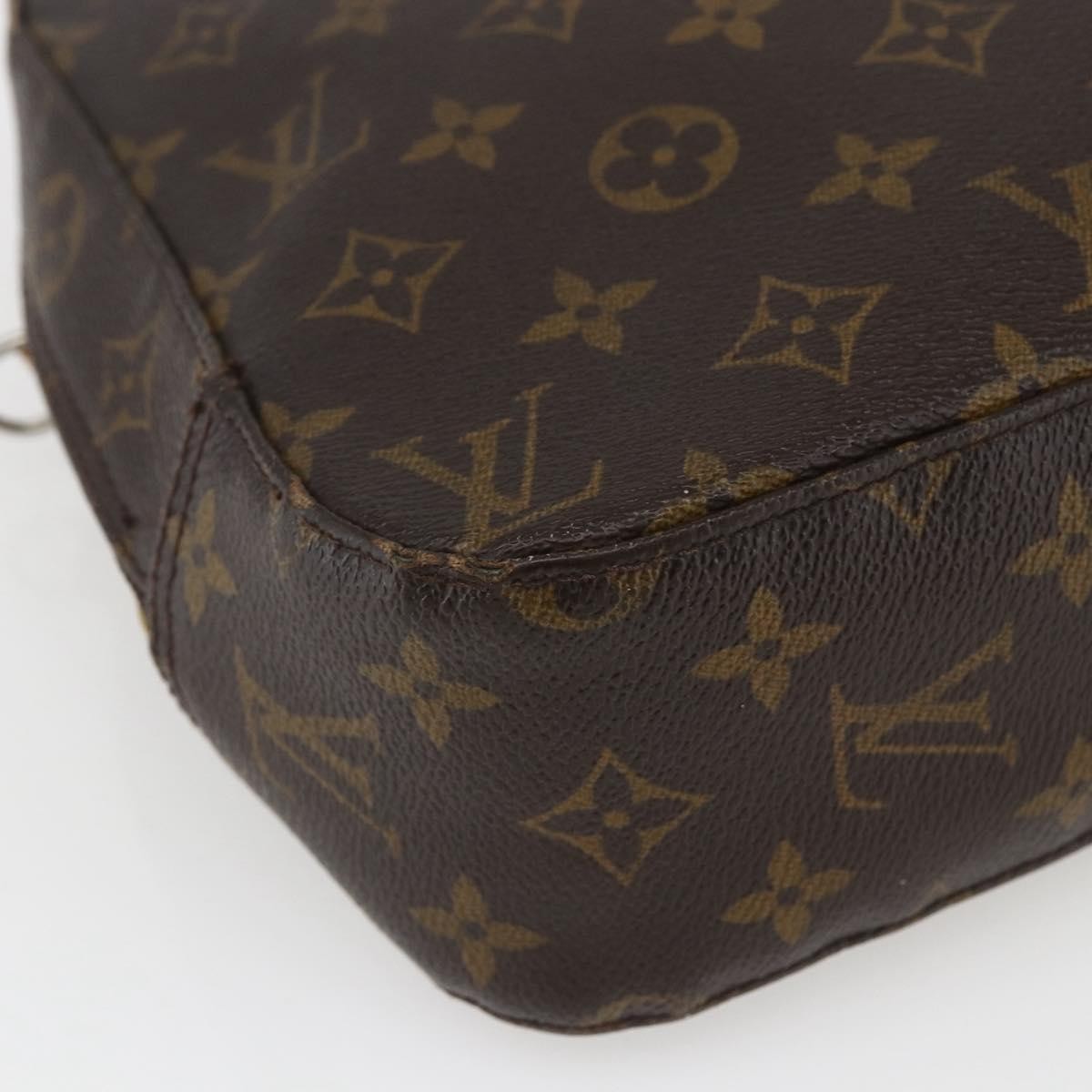 Louis Vuitton LOUIS VUITTON Monogram Spontini Hand Bag M47500 LV Authentic 165090