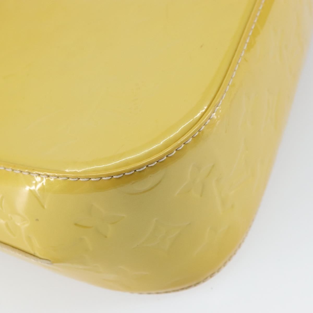 Louis Vuitton LOUIS VUITTON Vernis Bell Flower GM Shoulder Bag Broncorail M91706 Authentic BA9045