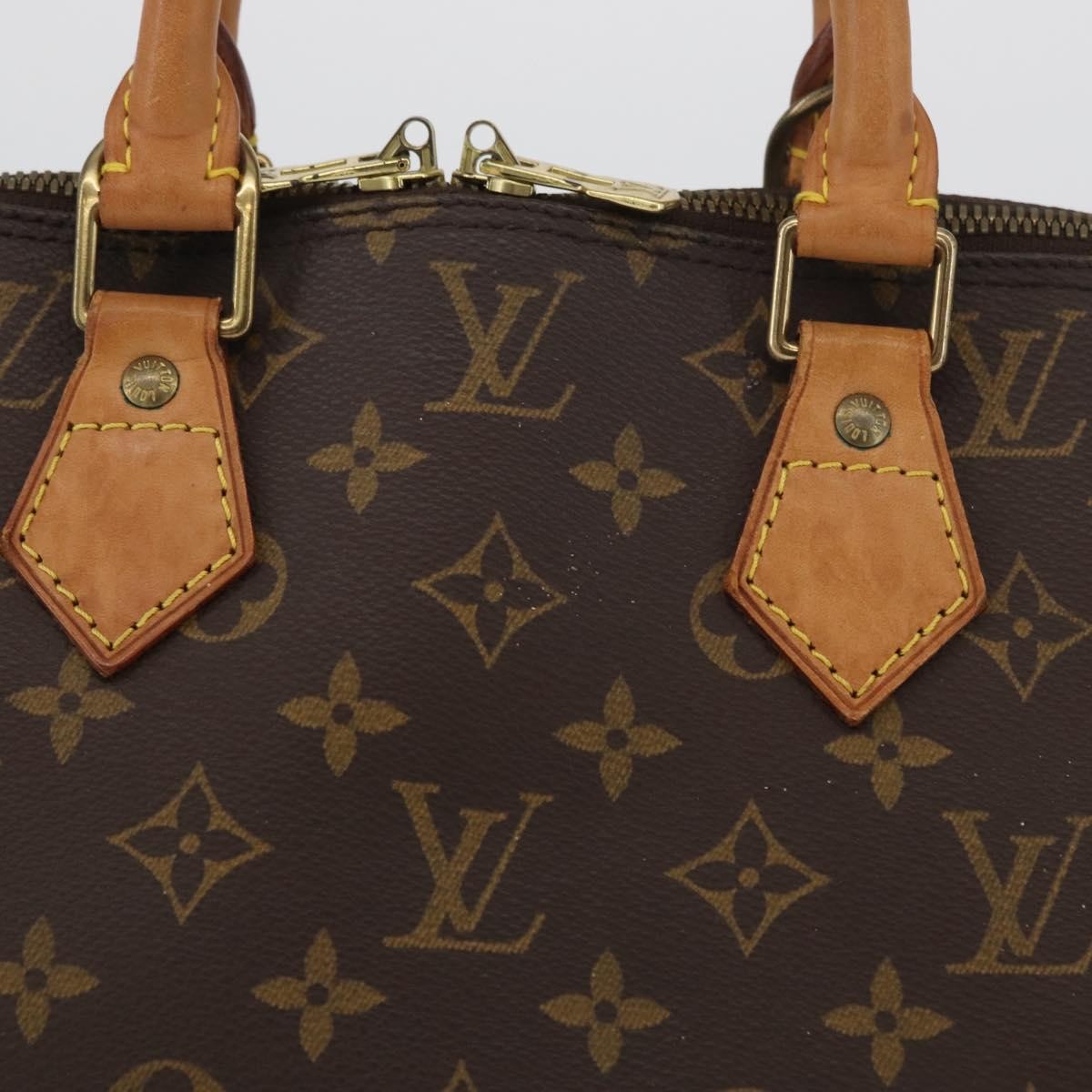 Louis Vuitton LOUIS VUITTON Monogram Alma Hand Bag M51130 LV Authentic 144200