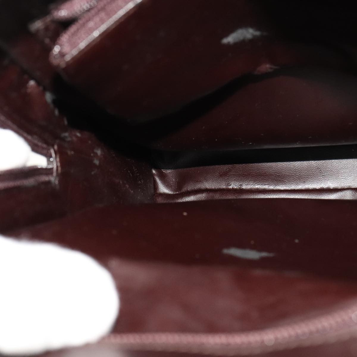 Gucci GUCCI Shoulder Bag Patent leather Brown 002 1007 3444 Authentic ep7129