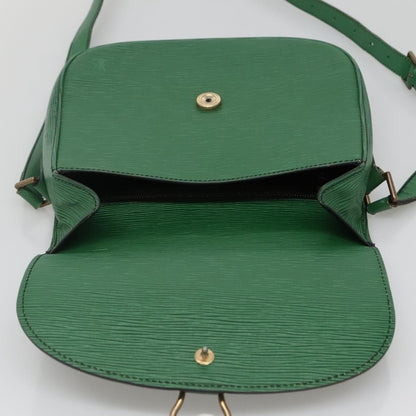 Louis Vuitton LOUIS VUITTON Epi Saint Cloud GM Shoulder Bag Green M52194 LV Authentic bs28126