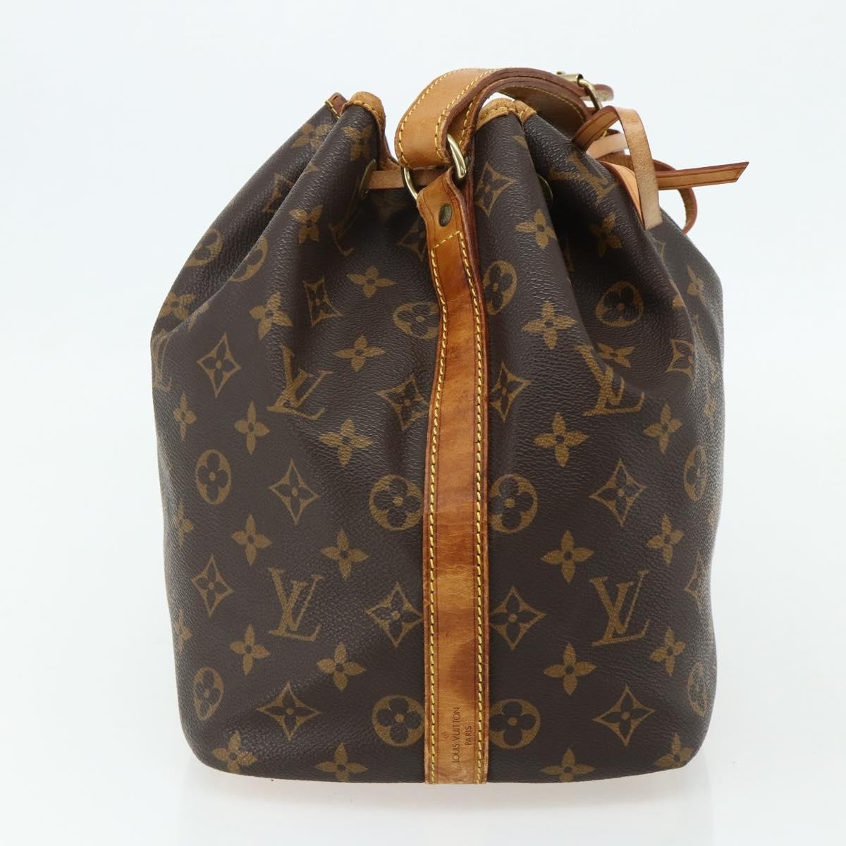 Louis Vuitton LOUIS VUITTON Monogram Petit Noe Shoulder Bag M42226 LV Authentic mr2448