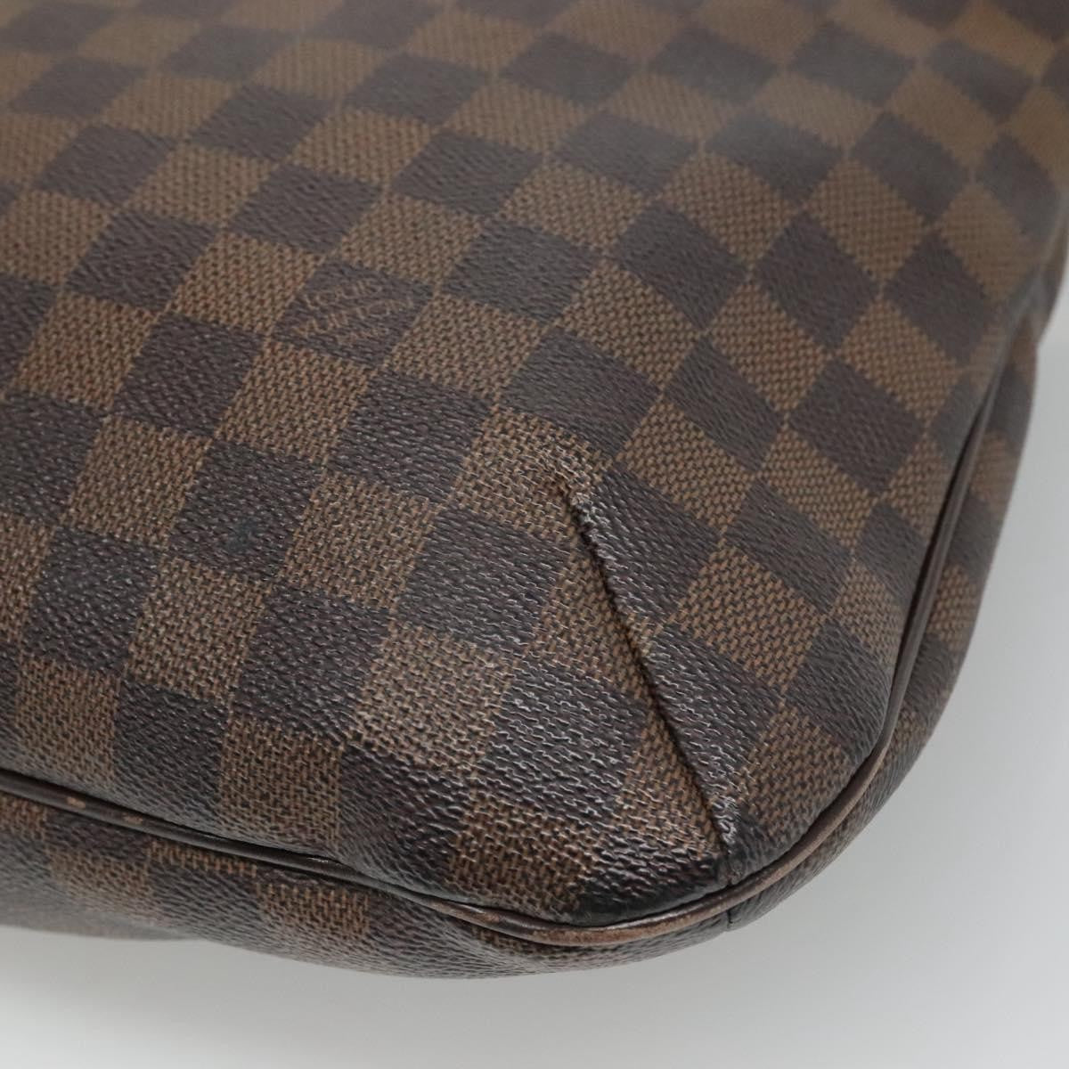 Louis Vuitton LOUIS VUITTON Damier Ebene Bloomsbury PM Shoulder Bag N42251 LV Authentic BD248
