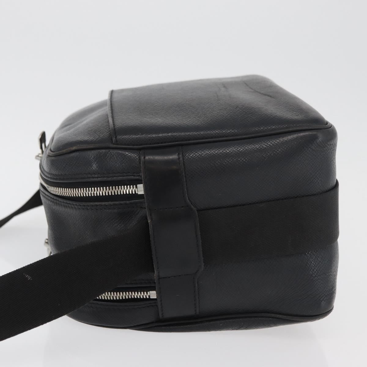 Louis Vuitton LOUIS VUITTON Taiga Reporter PM Shoulder Bag Ardoise M30154 LV Authentic ka3928