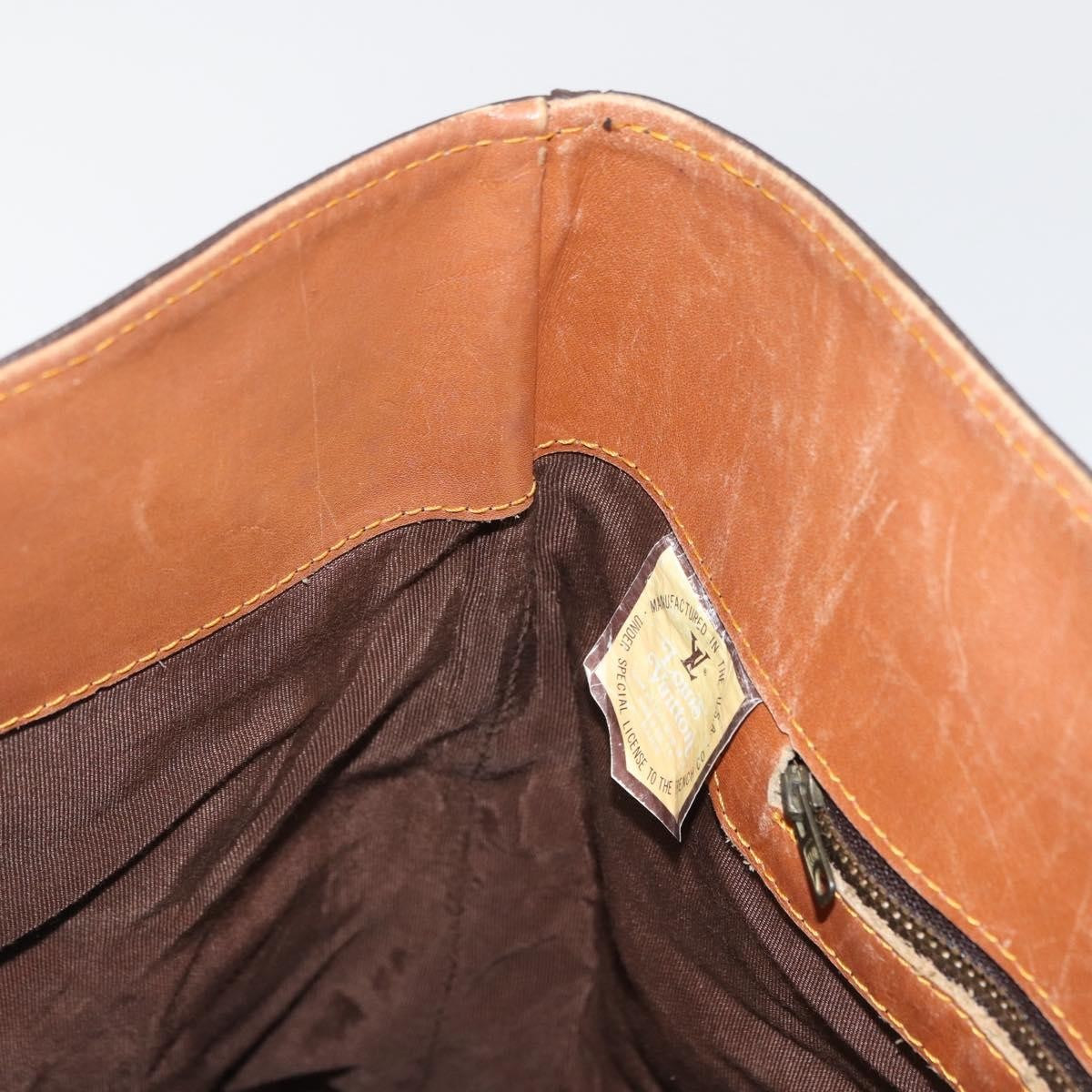 Louis Vuitton LOUIS VUITTON Monogram Bucket GM Shoulder Bag T42236 LV Authentic 160660