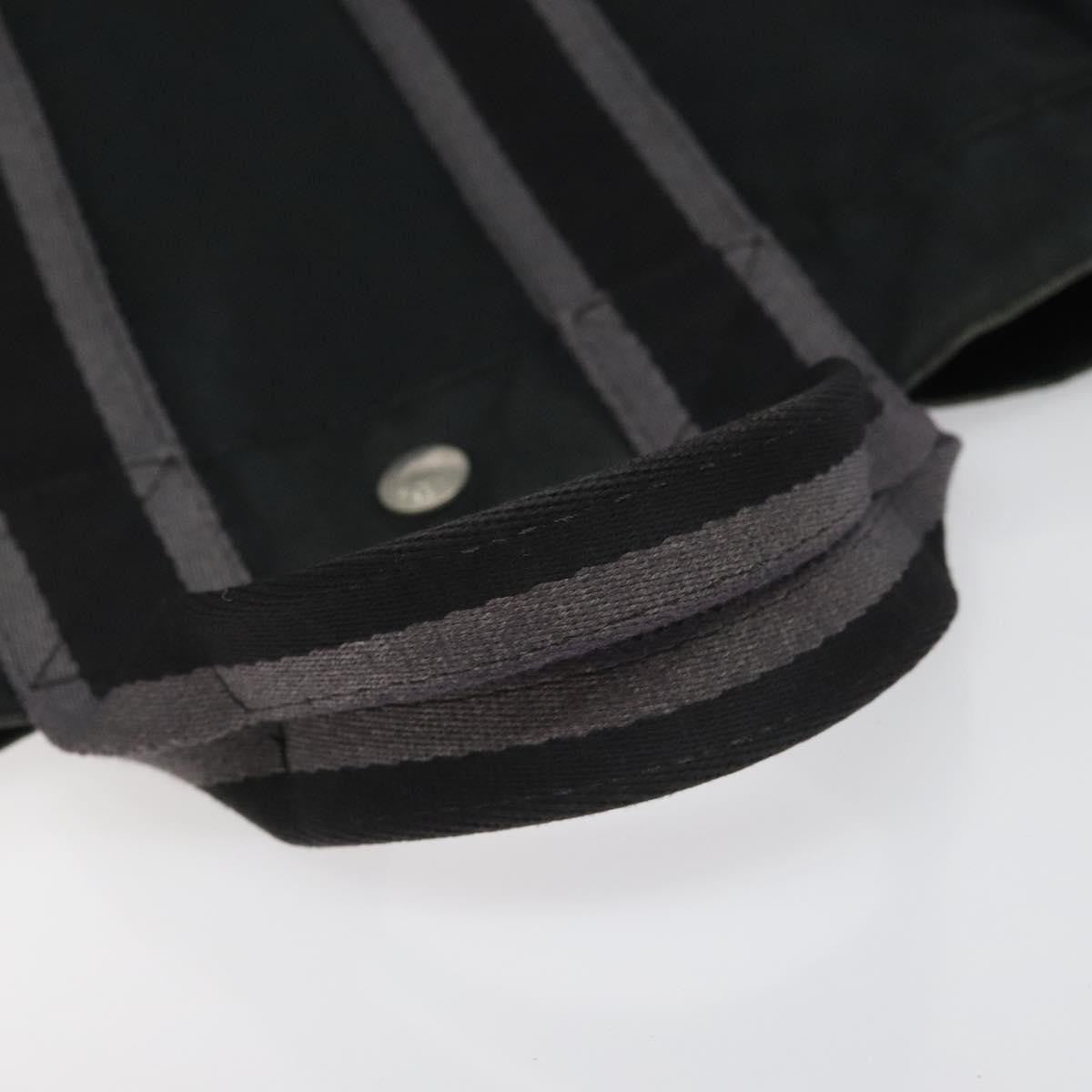 Hermès Hermès HERMES Fourre Tout PM Hand Bag Canvas Black Authentic ti2733