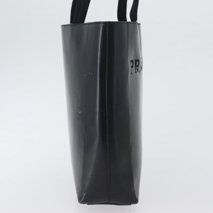Prada PRADA Tote Bag Leather Black Authentic gh1848