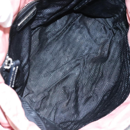 Prada PRADA Shoulder Bag Nylon Pink Authentic 107515