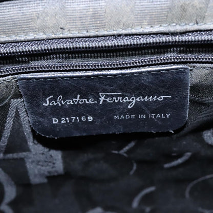 Salvatore Ferragamo Salvatore Ferragamo Shoulder Bag Patent leather Black Authentic bs21286