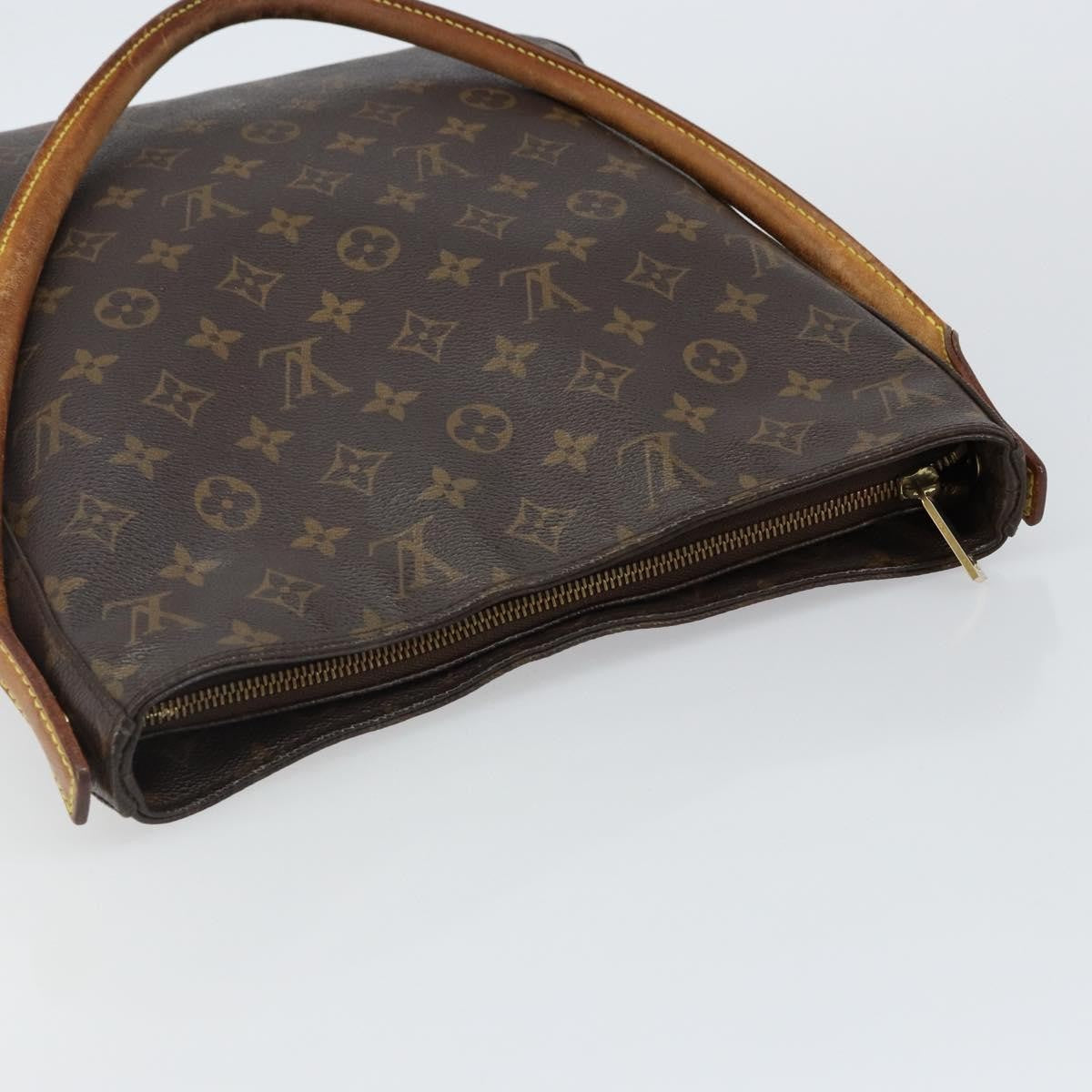 Louis Vuitton LOUIS VUITTON Monogram Looping GM Shoulder Bag M51145 LV Authentic BA5893