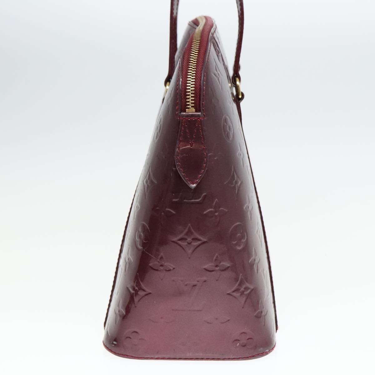 Louis Vuitton LOUIS VUITTON Monogram Vernis Avalon zip Hand Bag Amarante M91594 LV Authentic mr482