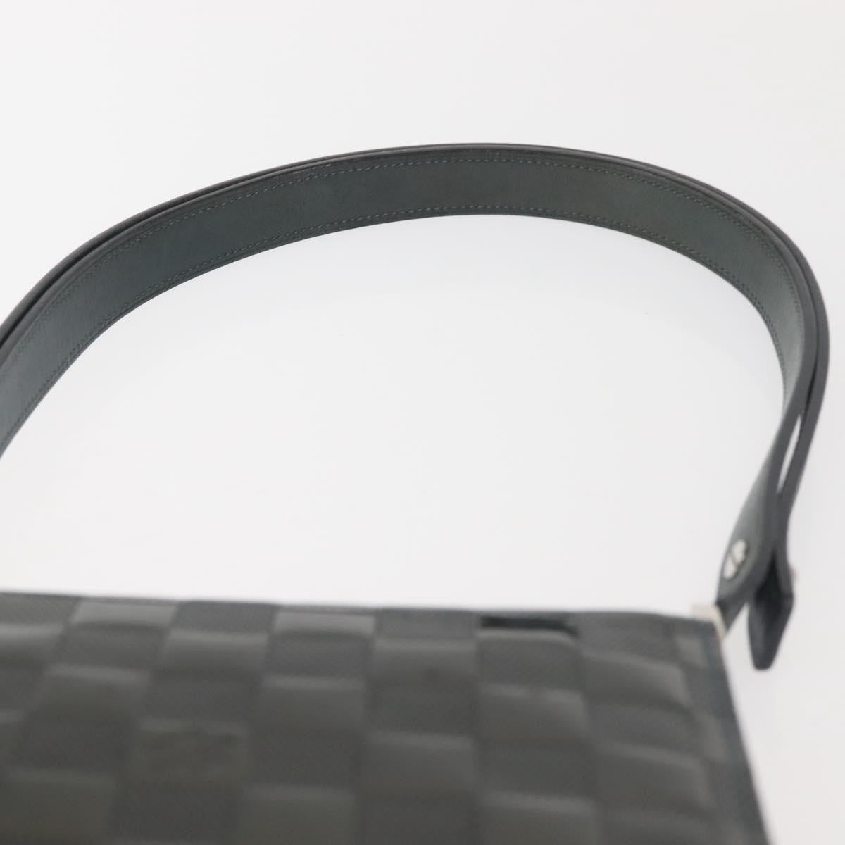 Louis Vuitton LOUIS VUITTON Damier Vernis Club Bag Green Petrol Blue M92128 LV Authentic BA5815