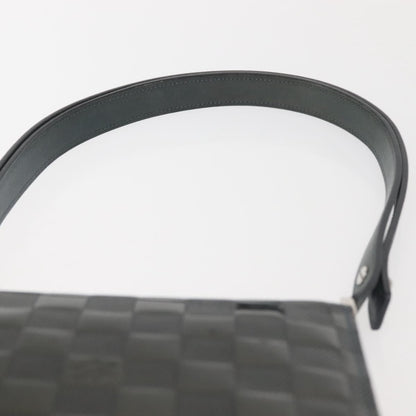Louis Vuitton LOUIS VUITTON Damier Vernis Club Bag Green Petrol Blue M92128 LV Authentic BA5815