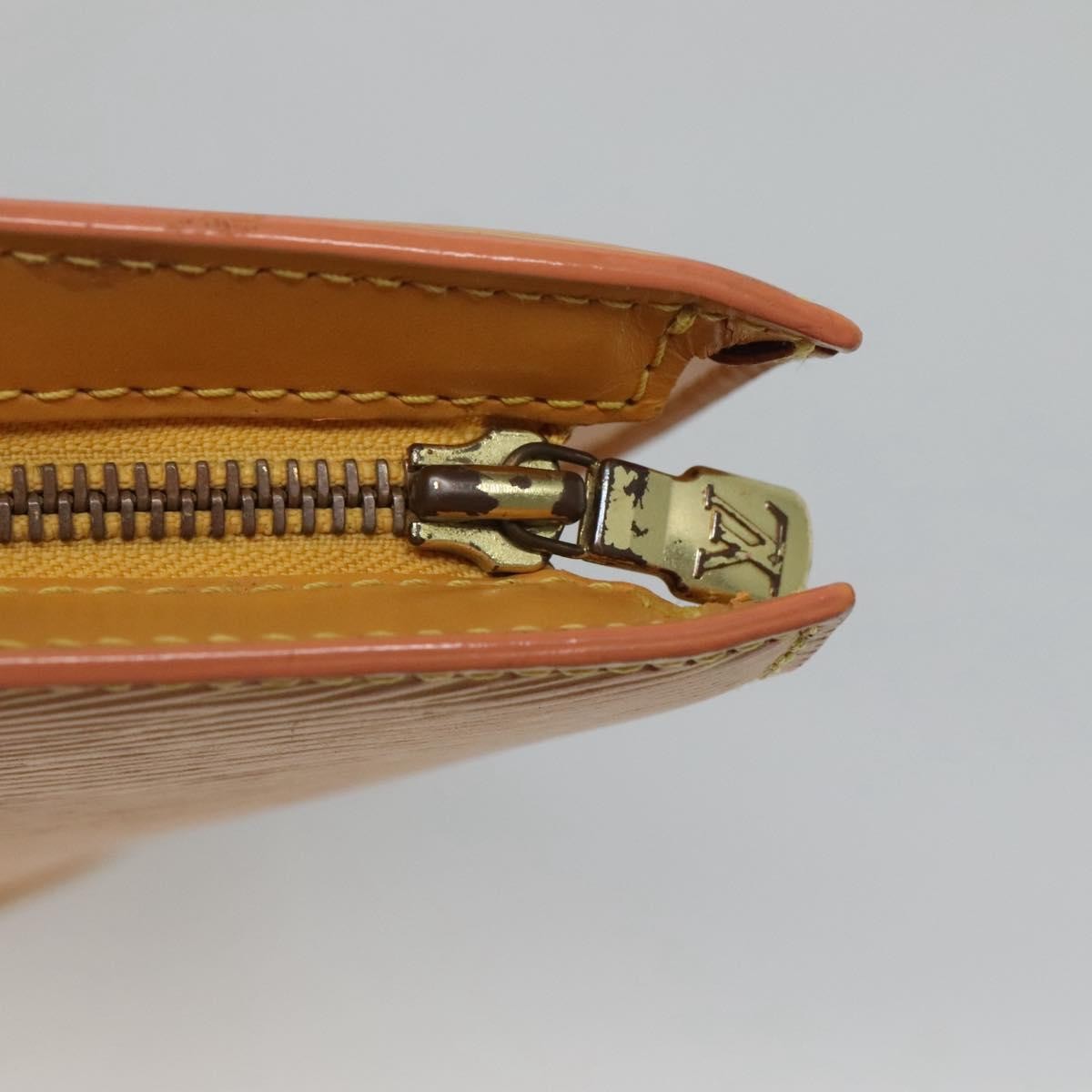 Louis Vuitton LOUIS VUITTON Epi Saint Jacques Poignees Long Bag Yellow M52339 LV Authentic BA2562