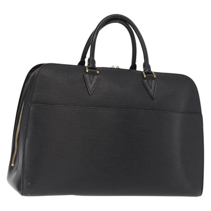 Louis Vuitton LOUIS VUITTON Epi Sorbonne Business Bag Black M54512 LV Authentic 159371