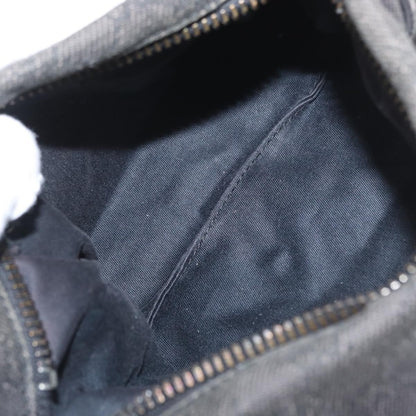 Gucci GUCCI GG Canvas Shoulder Bag Black 101333 Authentic 173490