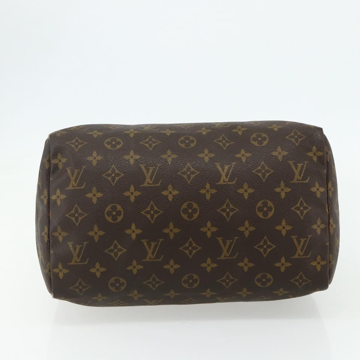 Louis Vuitton LOUIS VUITTON Monogram Speedy 30 Hand Bag M41526 LV Authentic bs34784