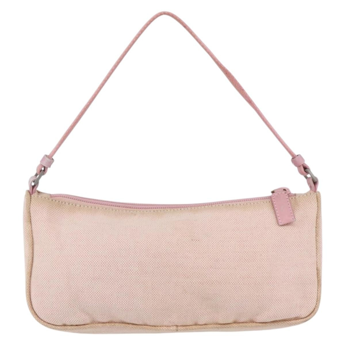 Prada PRADA Sports Accessory Pouch Canvas Pink Authentic 152004 Bag