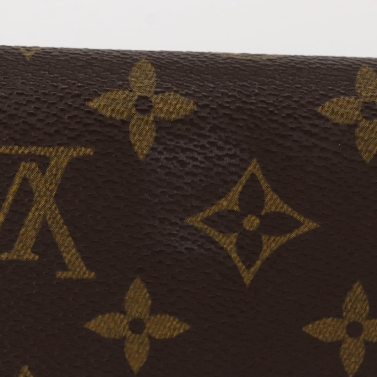 Louis Vuitton LOUIS VUITTON Monogram Porte Tresor Etui Papie Wallet M61202 LV Authentic bs31247 Bag