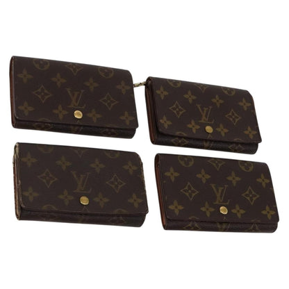 Louis Vuitton LOUIS VUITTON Monogram Portefeuille Tresol Wallet 4 Set M61736 LV Authentic kk574 Bag