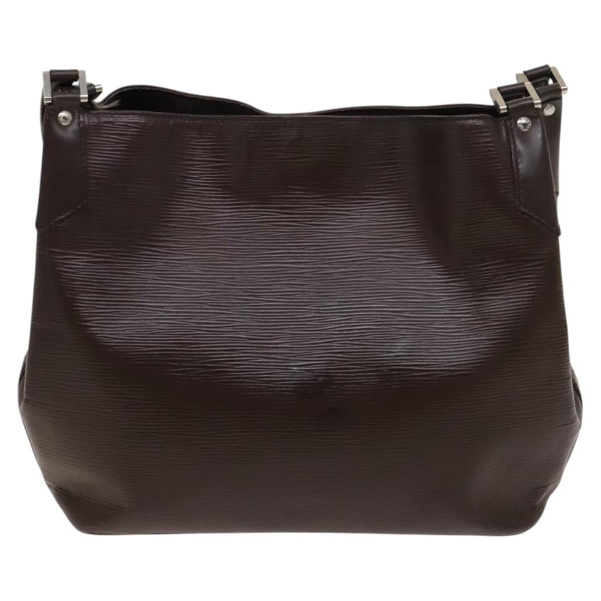 Louis Vuitton LOUIS VUITTON Epi Mandala MM Shoulder Bag Mocha M5889D LV Authentic bs25416