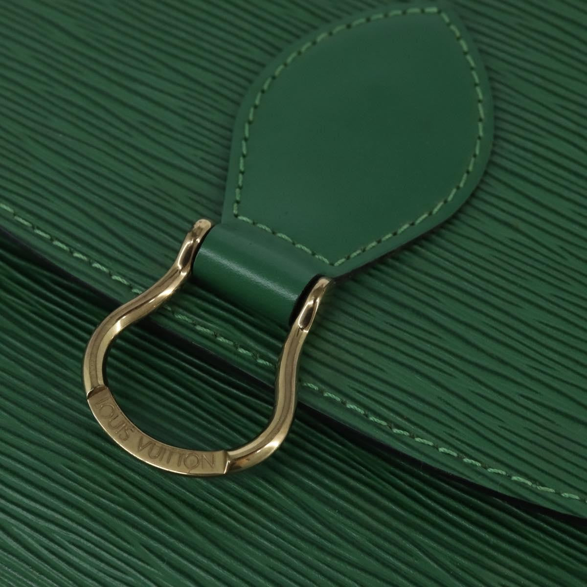 Louis Vuitton LOUIS VUITTON Epi Saint Cloud GM Shoulder Bag Green M52194 LV Authentic 147758