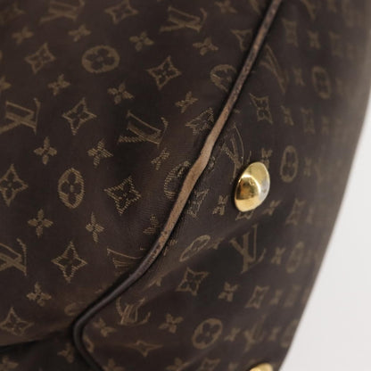 Louis Vuitton LOUIS VUITTON Monogram Idylle Ballad PM Tote Bag Dark Brown M40573 Authentic 144172