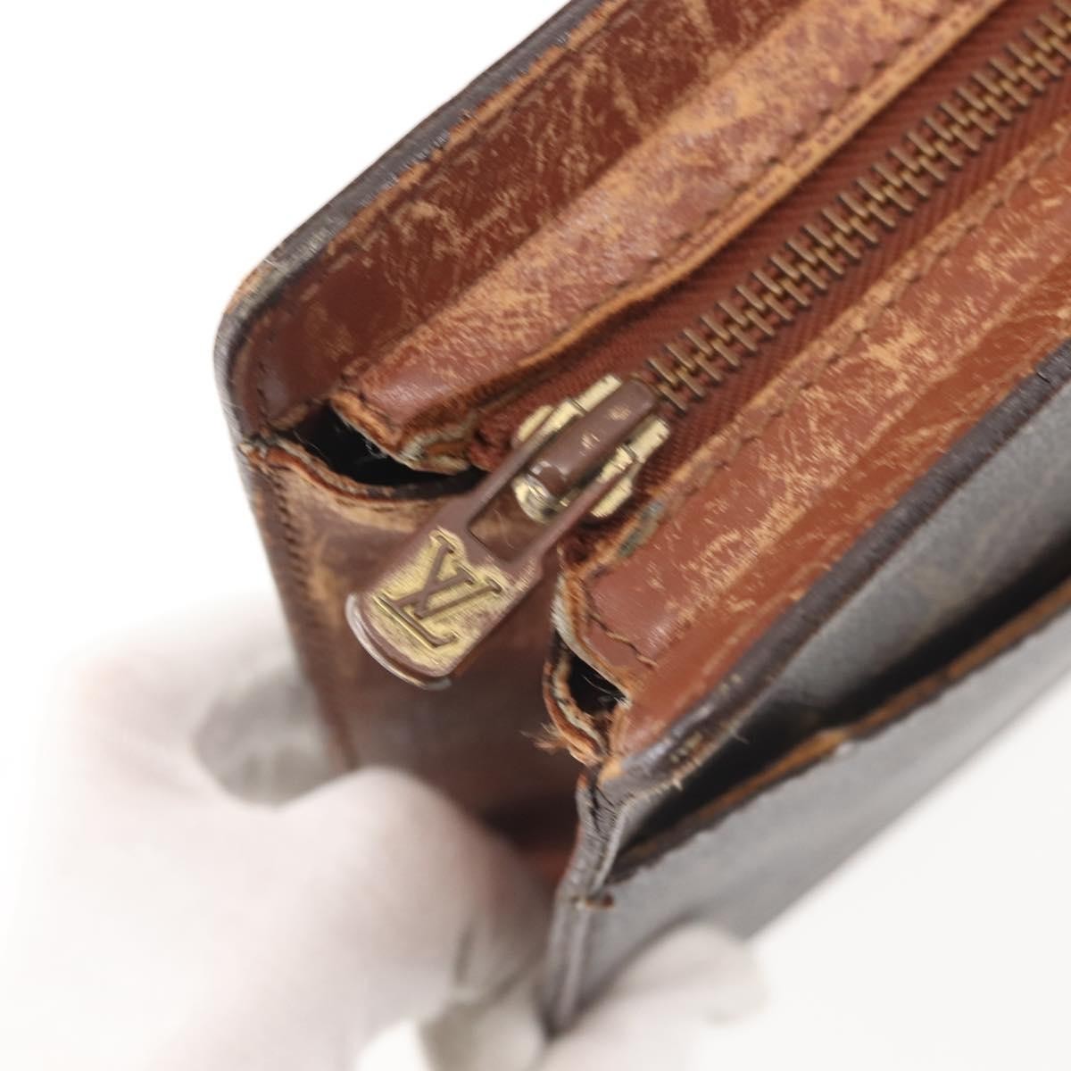 Louis Vuitton LOUIS VUITTON Monogram Pochette Homme Clutch Bag M51795 LV Authentic 142513