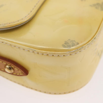 Louis Vuitton LOUIS VUITTON Monogram Vernis Malibu Street Bag Perle M91507 LV Authentic BAZ639