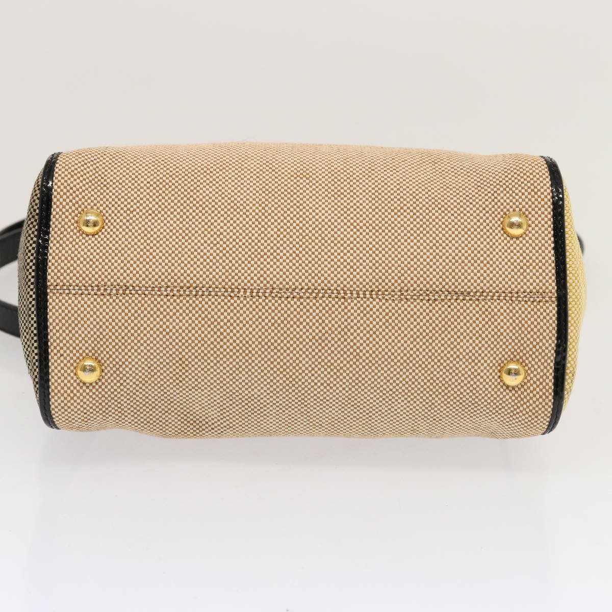 Fendi FENDI Hand Bag Canvas 2way Beige Authentic 70343