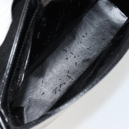 Gucci GUCCI Shoulder Bag Patent leather Black Gold 001 2113 1792 Authentic 149795