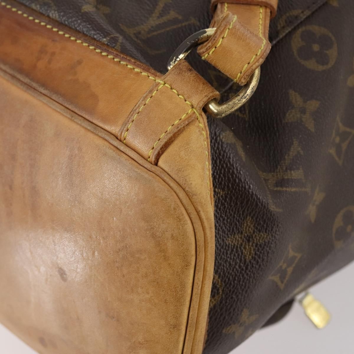 Louis Vuitton LOUIS VUITTON Monogram Montsouris GM Backpack M51135 LV Authentic 147334 Bag