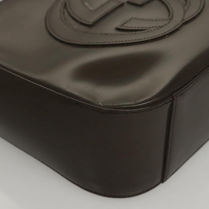 Gucci GUCCI Shoulder Bag Patent leather Brown 007 2023 0249 Authentic 117516