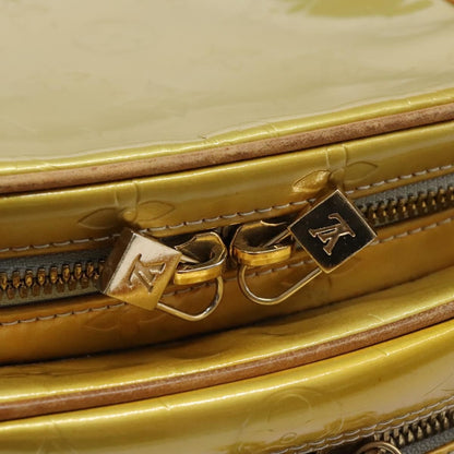 Louis Vuitton LOUIS VUITTON Monogram Vernis Wooster Shoulder Bag Gris M91036 LV Authentic ep7979