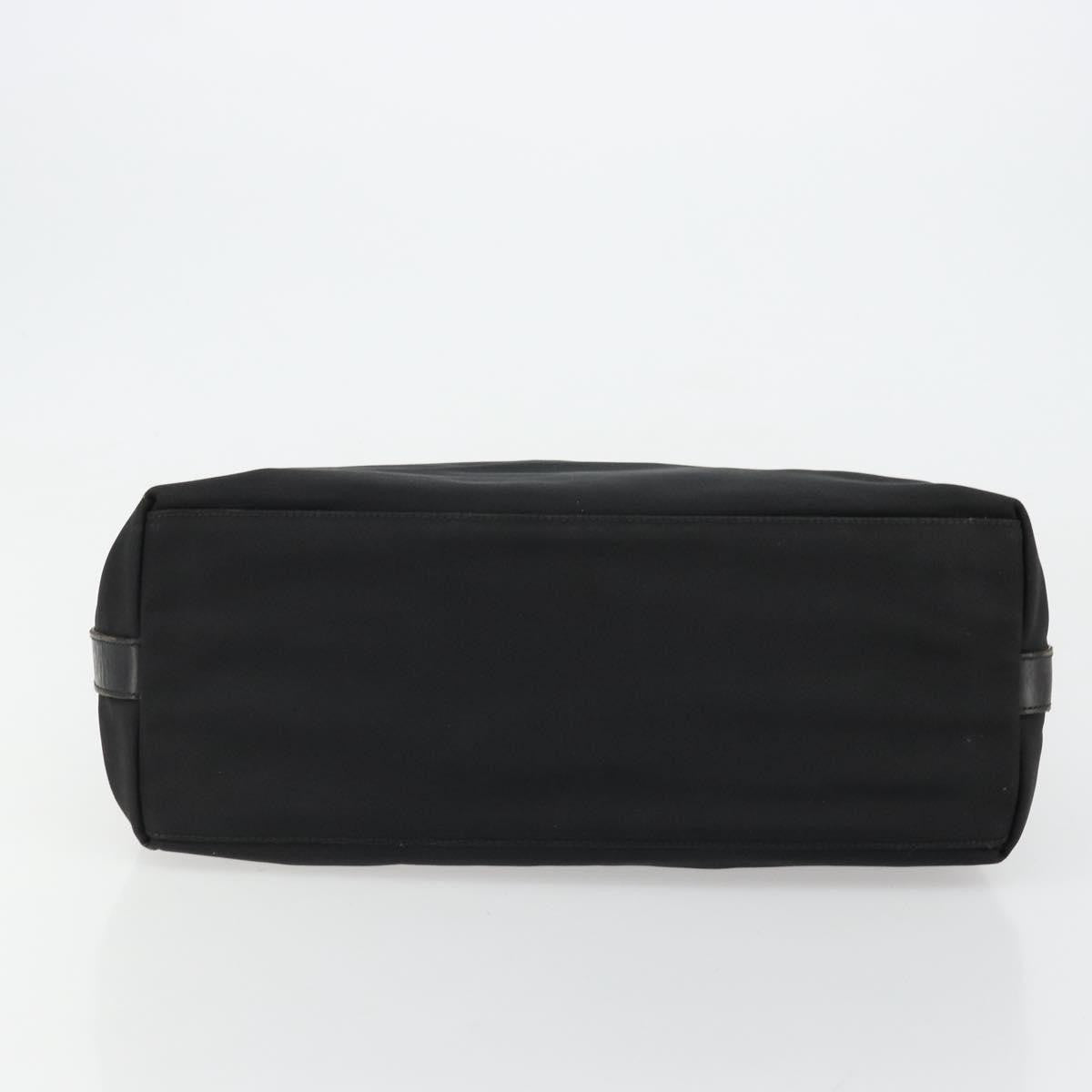 Gucci GUCCI Shoulder Bag Nylon Black Silver 001 1955 3444 Authentic 175342