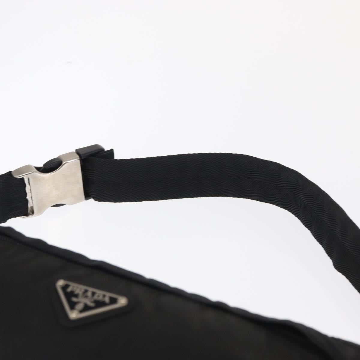 Prada PRADA Waist bag Nylon Black Authentic 171943