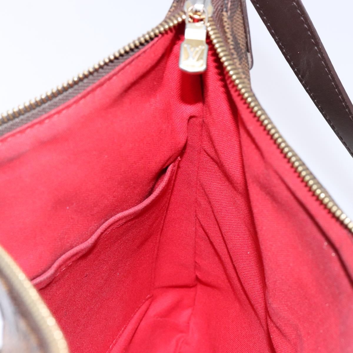 Louis Vuitton LOUIS VUITTON Damier Ebene Bloomsbury PM Shoulder Bag N42251 LV Authentic 135600